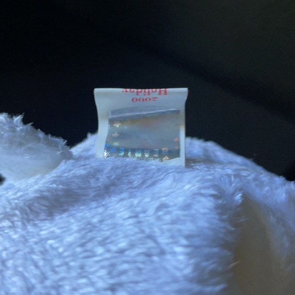 2000 holiday teddy ❄️ •TY Beanie baby original collection from  90’s 2000’s - Picture 5 of 6